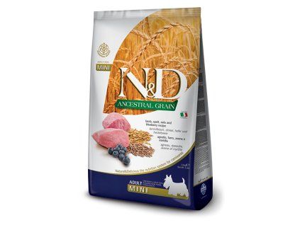 Farmina N&D Dog LG Adult Mini Lamb & Blueberry 7 kg