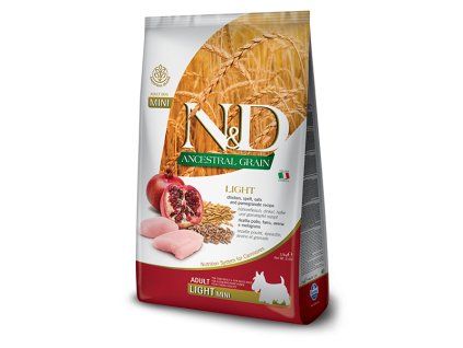 Farmina N&D Dog LG Light Adult Mini Chicken & Pomegranate 2,5 kg