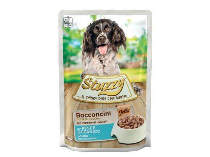 Stuzzy Dog Chunks - Morské ryby v želé 100g