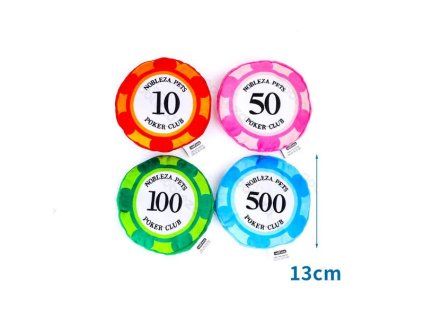 Plyšová hračka Nobleza - Žetón na poker