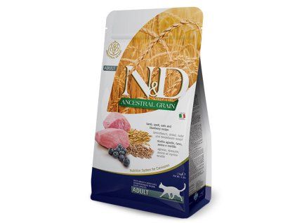 N&D Low Grain Cat Adult Lamb & Blueberry 0,3kg