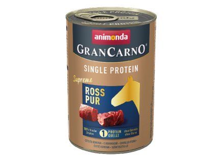 Animonda GranCarno Single Protein Supreme - Konské čisté 400g