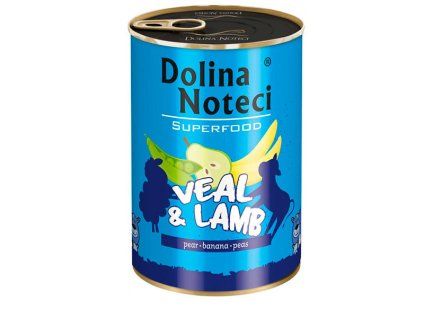 Dolina Noteci Superfood - Teľacie a jahňacie 400g