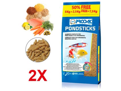 Prodac Pondsticks - 2 x 7,5kg