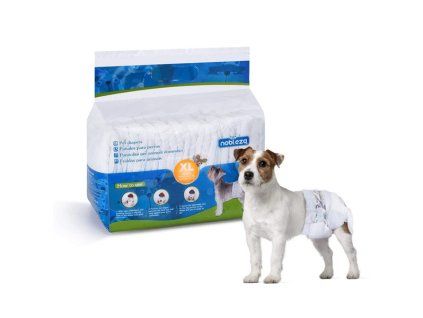 Plienky na psa Nobleza XL - 10-20kg (pás 34-54cm) - 12ks