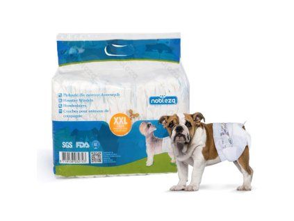 Plienky na psa Nobleza XXL - 18-30kg (pás 38-58cm) - 12ks