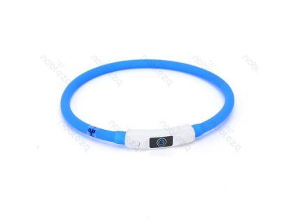 LED svietaci obojok Nobleza pre psa L-XL 70cm