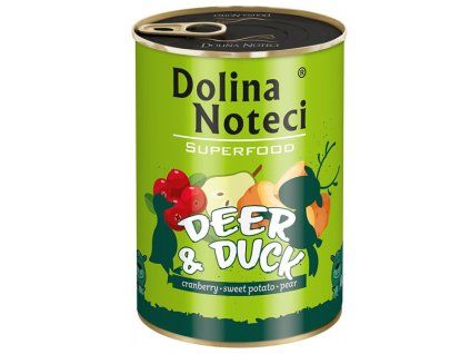 Dolina Noteci Superfood - Jeleň a kačica 400g
