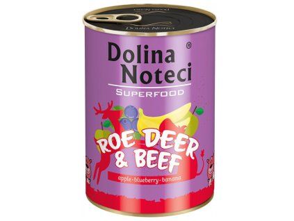Dolina Noteci Superfood - Srnec a hovädzie 400g