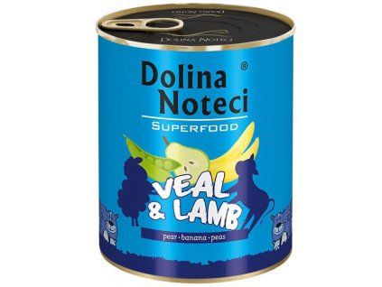 Dolina Noteci Superfood - Teľacie a jahňacie 800g