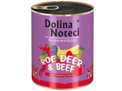 Dolina Noteci Superfood - Srnec a hovädzie 800g