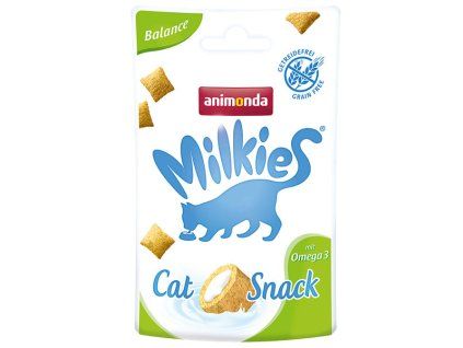 Animonda Milkies - Balance s lososovým olejom 30g