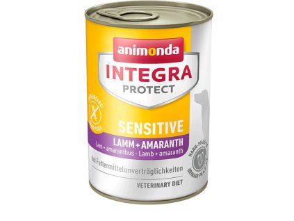 Animonda Integra Protect Dog Sensitive - Jahňacie s amarantom 400g