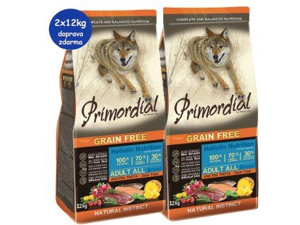Primordial All Size Kacica a pstruh 2x12kg SK