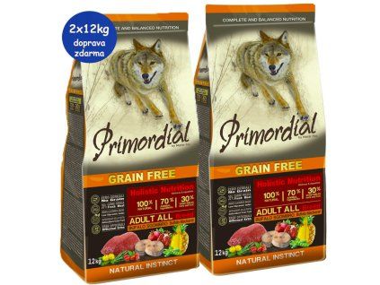 Primordial All Size Byvol a makrela 2x12kg SK