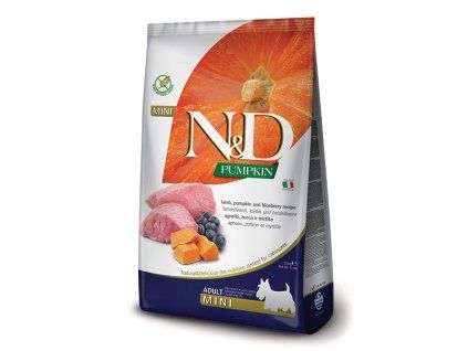 Farmina N&D Pumpkin Adult Mini - Lamb & Blueberry 7kg