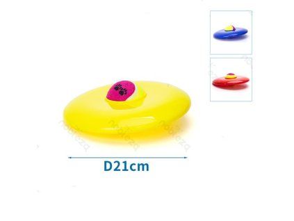 Frisbee lietajúci tanier Nobleza s tenisovou loptou 21cm