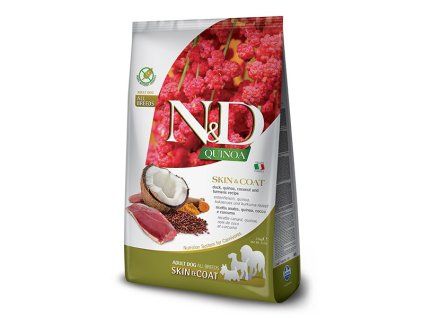 N&D GF Quinoa Dog Skin&Coat Duck & Coconut 7kg