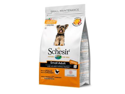 Schesir Dog Small Adult - Kuracie s ryžou 2kg