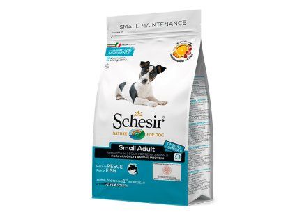 Schesir Dog Small Adult - Tuniak a sleď s ryžou 2kg