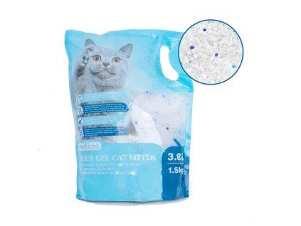 Silikátová podstielka Nobleza pre mačky - 1,5kg (3,8l)