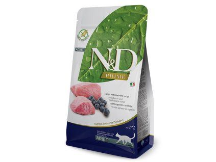Farmina N&D Cat Prime Adult Lamb & Blueberry 300g