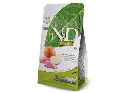 Farmina N&D Cat Prime Adult Boar & Apple 1,5kg