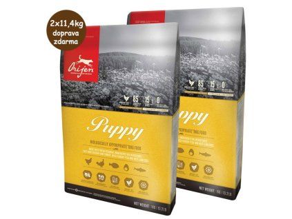 Orijen Dog Puppy 2x11,4kg