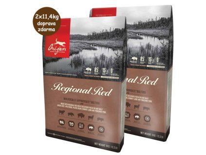 Orijen Dog Regional Red 2x11,4kg