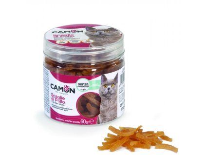 Camon Treats & Snacks Cat - Kuracie pásiky 60g
