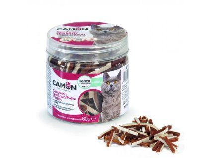 Camon Treats & Snacks Cat - Sandwich kura a treska 60g