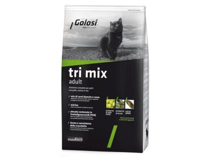 Golosi Cat Adult Tri Mix - Kuracie, hovädzie a ryža 1,5kg