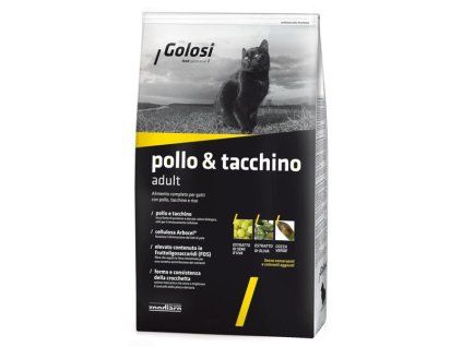 Golosi Cat Adult Pollo & Tacchino - Kuracie a morčacie 7,5kg