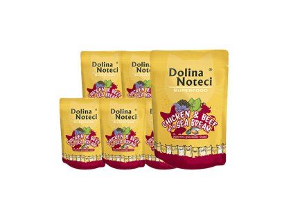 Dolina Noteci Superfood Cat - Kuracie, hovädzie a pražma 85g