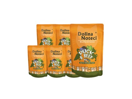 Dolina Noteci Superfood Cat - Kačica a hovädzie 85g