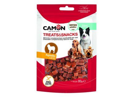 Camon Treats&Snacks Dog - Mini kocky jahňacie 80g