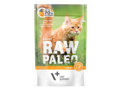 VetExpert Raw Paleo Adult Morčacie 100g
