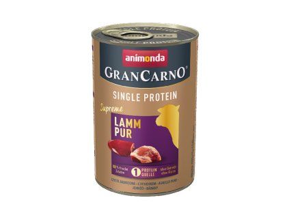 Animonda GranCarno Single Protein Supreme - Jahňacie čisté 400g