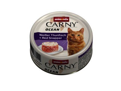 Animonda Carny Ocean Biely tuniak a chňapáč červený 80g