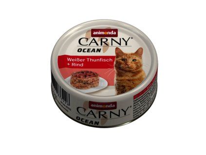 Animonda Carny Ocean Biely tuniak a hovädzie 80g