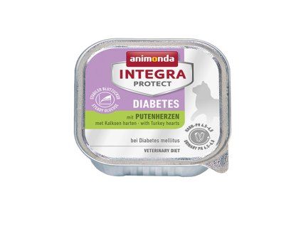 Animonda Integra Cat Diabetes - Morčacie srdiečka 100g