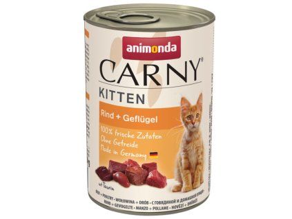 Animonda Carny Mačiatko - Hovädzie a kura 400g
