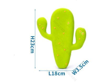 Dentálny latexový kaktus Nobleza pre psa - 23cm