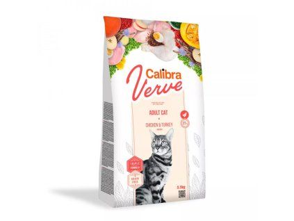 Calibra Cat Verve GF Adult Chicken&Turkey 3,5kg