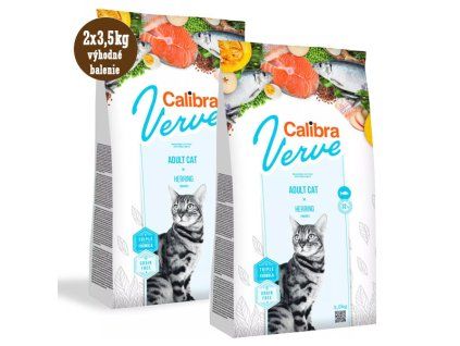 Calibra Cat Verve GF Adult Herring 2x3,5kg