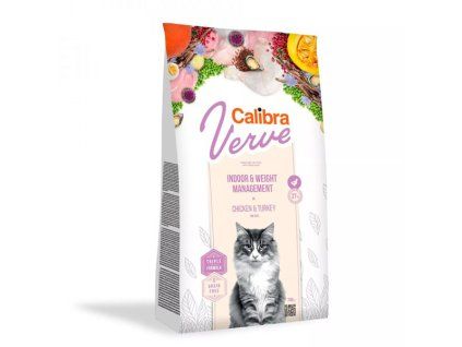 Calibra Cat Verve GF Indoor&Weight Chicken 750g