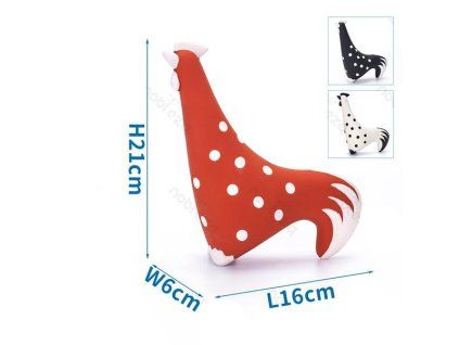 Latexový kohút Nobleza pre psa - 21cm
