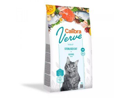 Calibra Cat Verve GF Sterilised Herring 750g