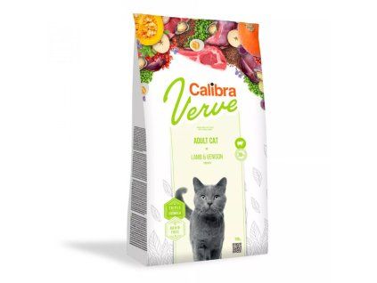 Calibra Cat Verve GF Adult Lamb&Venison 8+ 750g
