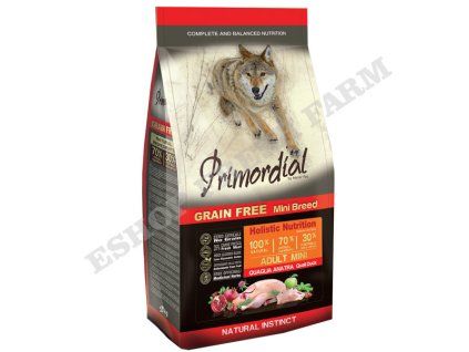 Primordial GF Adult Mini Quail & Duck 2kg